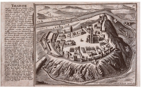 Tábor on the beginning of the 17th century