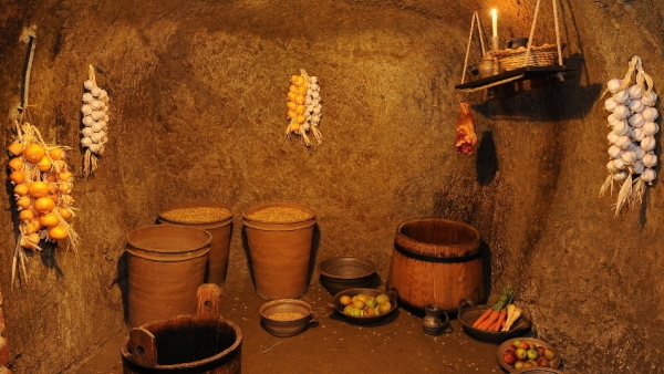 Mittelalterliches unterirdisches System von Gängen in Tábor