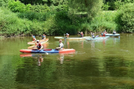 Canoeing in the Tábor Region