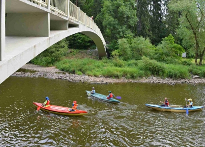 Canoeing in the Tábor Region