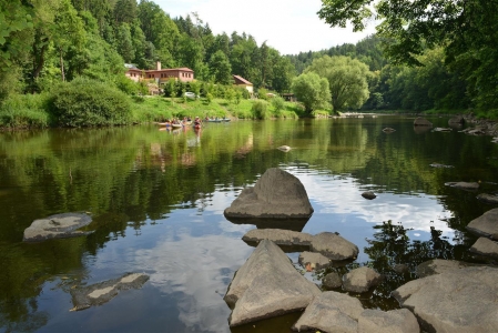 Canoeing in the Tábor Region