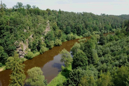 The River Lužnice