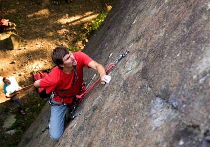 Rock climbing