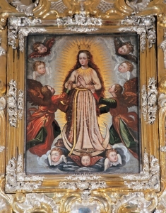 Oltář s Pannou Marií Klokotskou