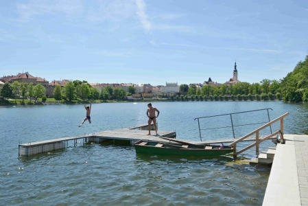 Jordán water reservoir