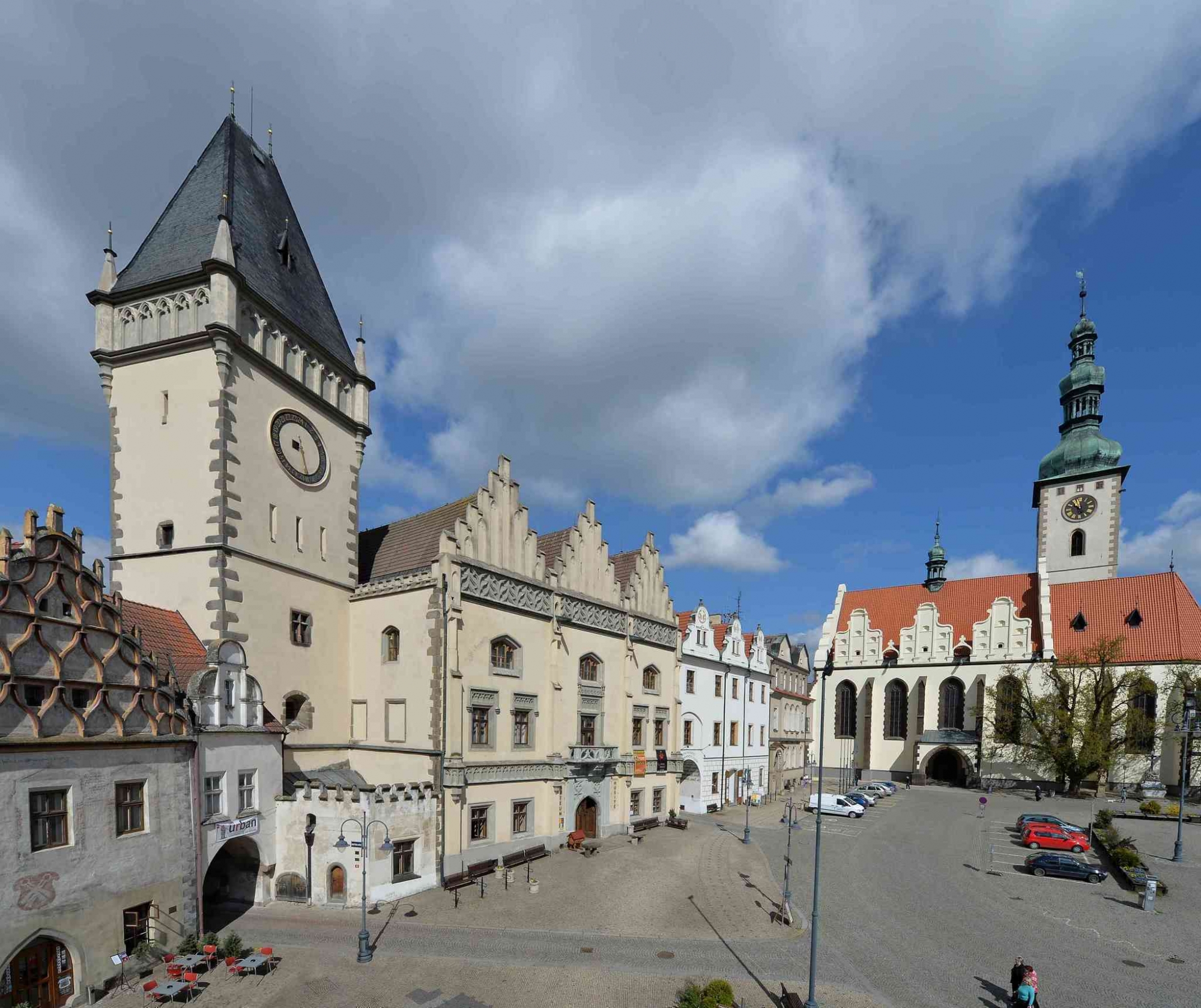 Žižka Square - a display of interesting structures