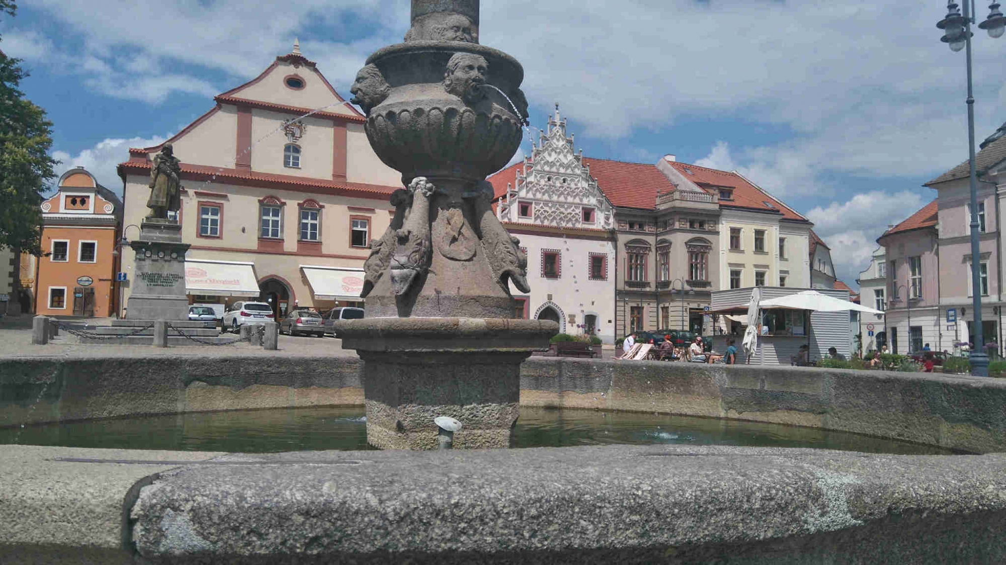 Renaissancebrunnen auf dem Žižka-Platz