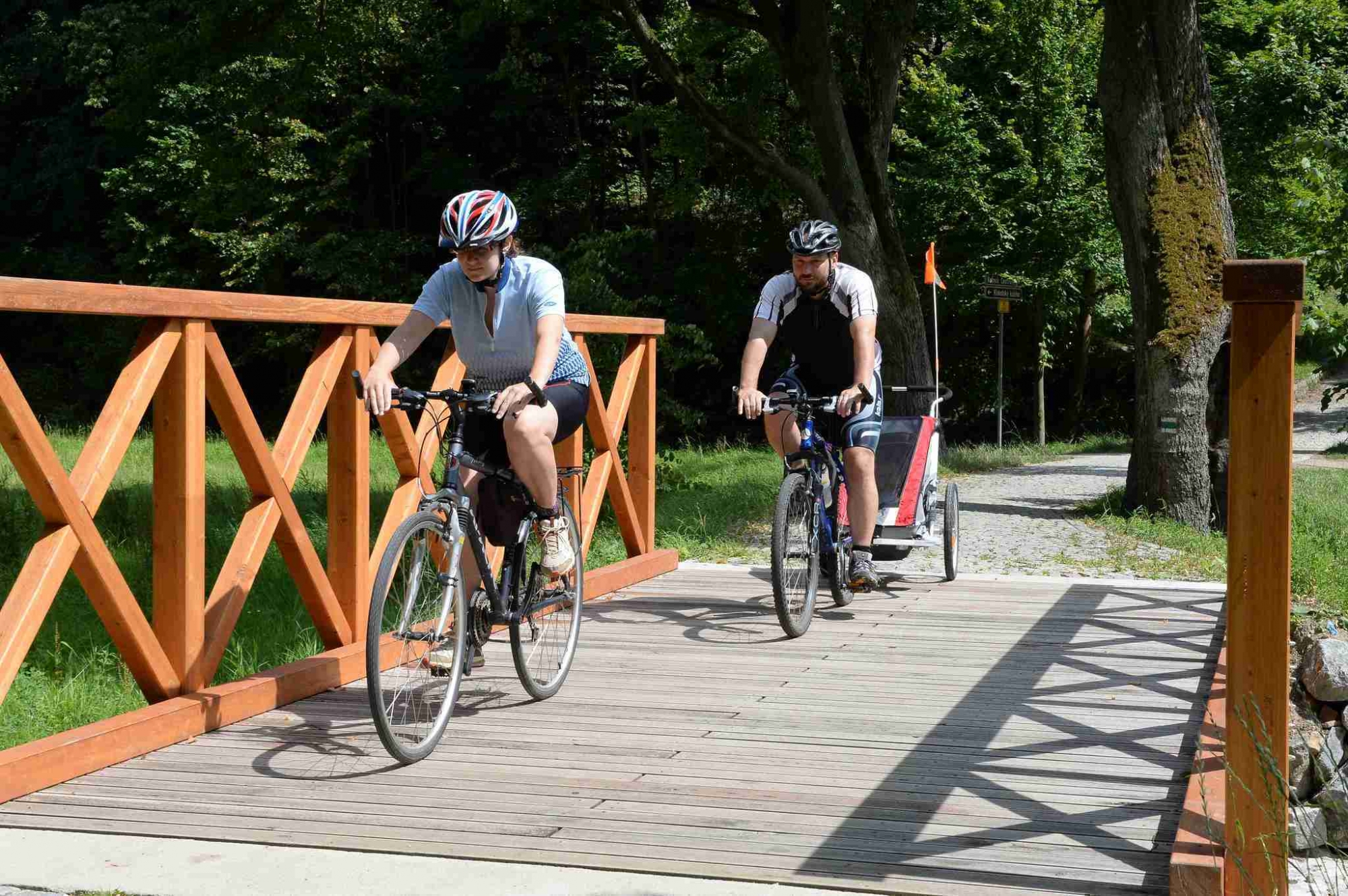 Radfahren im Táborer Region