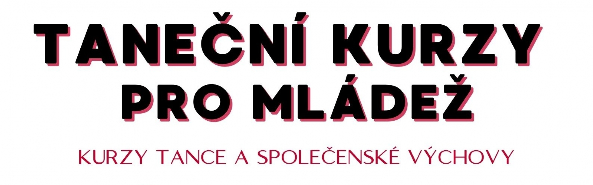 Taneční kurzy pro mládež - PODZIM 2025