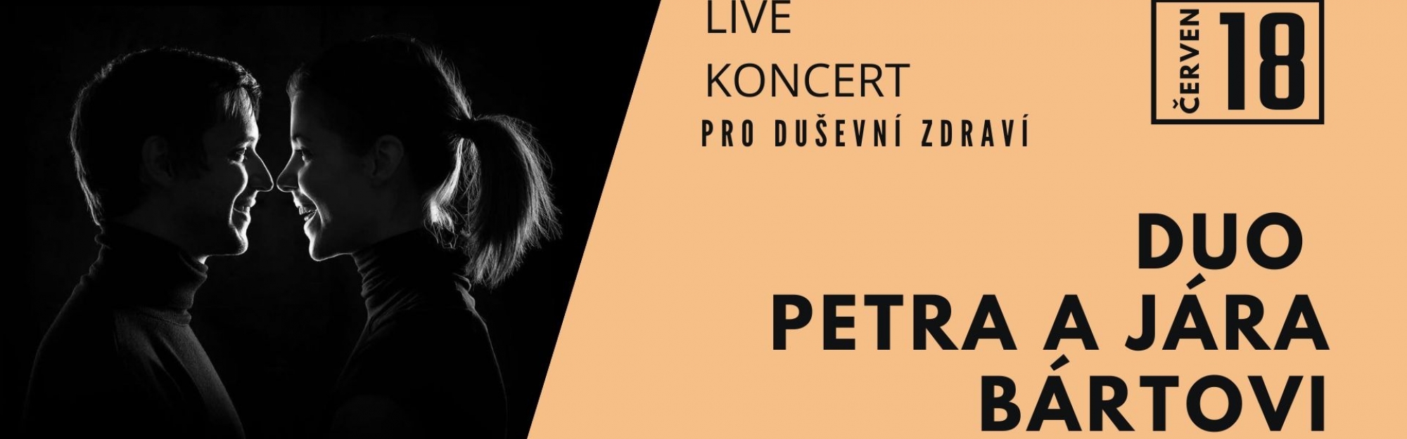 DUO Petra a Jaroslav Bartovi - koncert pro duševní zdraví