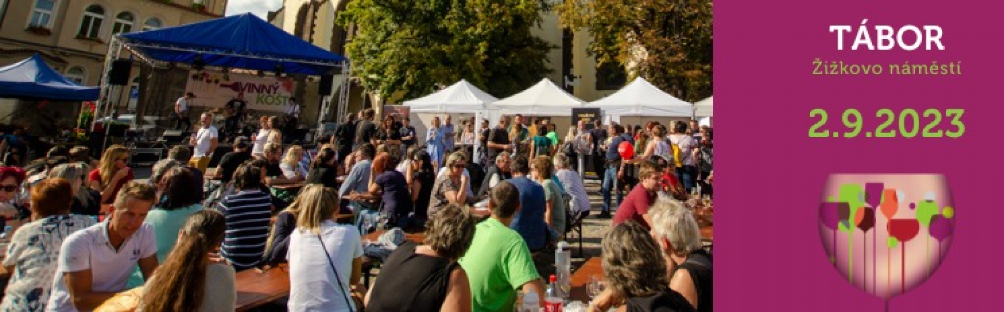 Vinný košt & festival chutí v Táboře