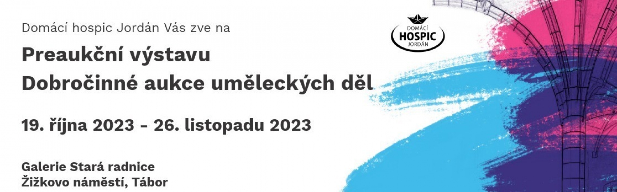 Preaukční výstava Dobročinné aukce pro hospic
