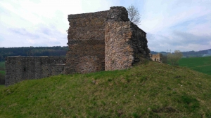 Starý zámek (Altes Schloss) bei Borotín - Burgruine