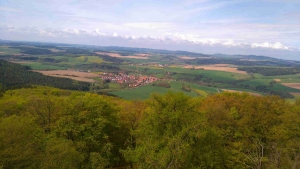 Der Aussichtsturm auf dem Großen Blanik