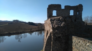 Starý Zámek near Borotín - castle ruins