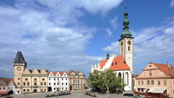 Žižka Platz - die Schau von Sehenswürdigkeiten