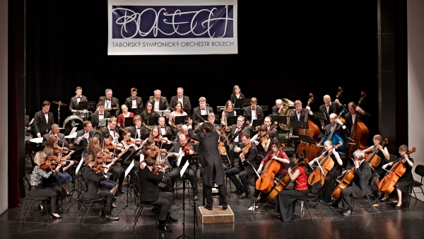 Slavnostní koncert Táborského symfonického orchestru Bolech