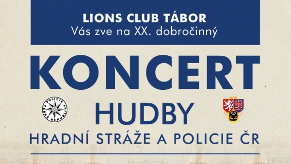 XX. dobročinný koncert LIONS CLUB Tábor