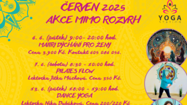 Červnové radostné jógování
