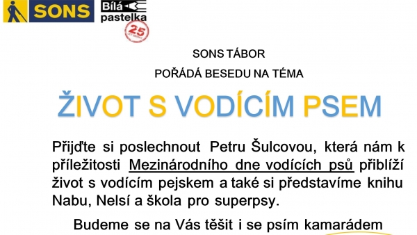 ŽIVOT S VODÍCÍM PSEM