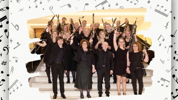 Koncert – »PROMENÁDA« SOUFFLE d’EBENE (EBENOVÝ VÁNEK), klarinetový soubor konzervatoře EMARI Metz / Montigny lès Metz (Francie)