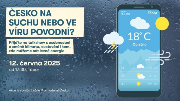 Talkshow ČESKO NA SUCHU NEBO VE VÍRU POVODNÍ?