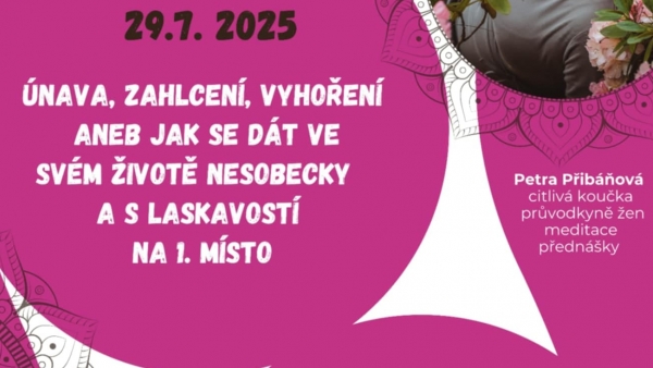 Prožitkový večer s meditací na téma ,,Sebeláska,,