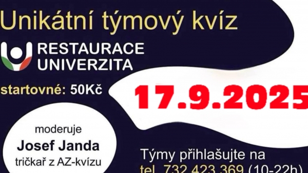 UNI KVÍZ V UNIVERZITĚ TÁBOR