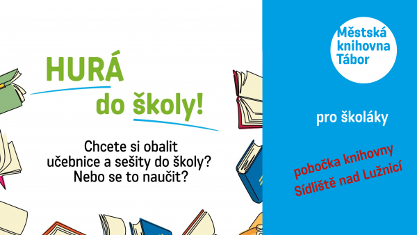 Hurá do školy! Obalování učebnic