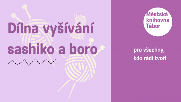 Dílna vyšívání sashiko a boro