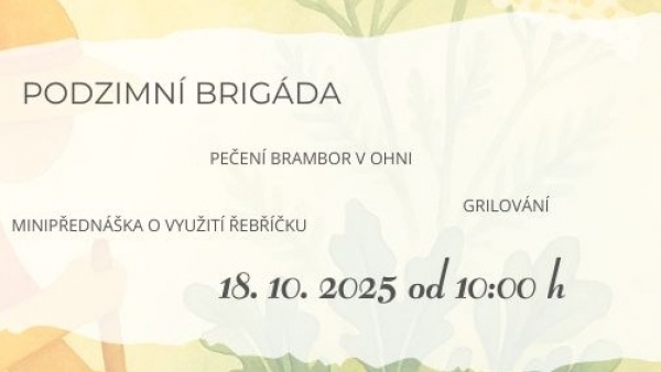 Podzimní brigáda na Janíčkově komunitní zahradě