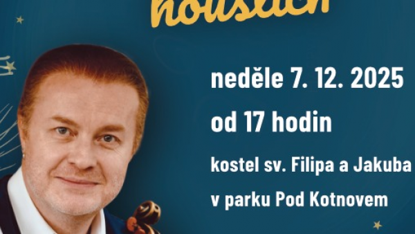 Adventní koncert VÁNOCE NA MODRÝCH HOUSLÍCH