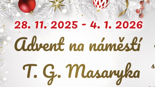 Advent na náměstí T. G. Masaryka
