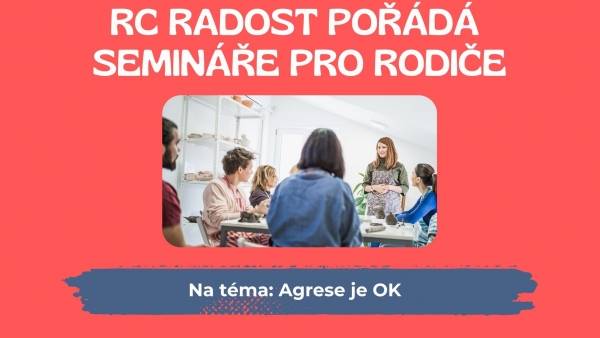 Seminář pro rodiče - pro velký zájem přidaný další termín