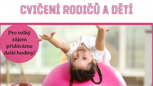 Cvičení pro rodiče a děti (1,5-4 roky).