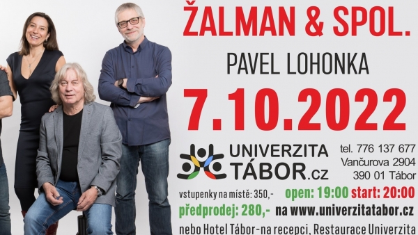 ŽALMAN & SPOL. Pavel Lohonka v Univerzitě Tábor