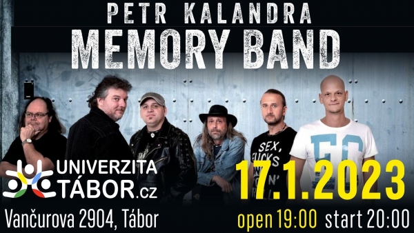 PETR KALANDRA MEMORY BAND - koncert v Univerzitě Tábor