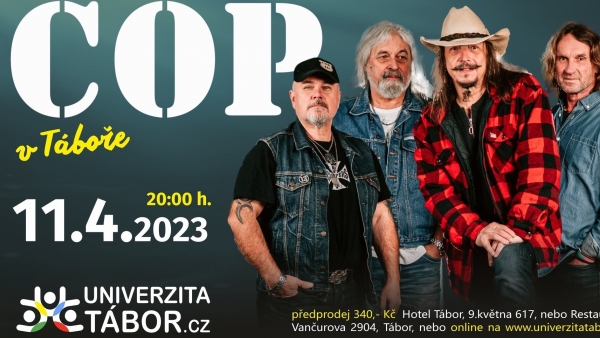 COP v Táboře - koncert kapely
